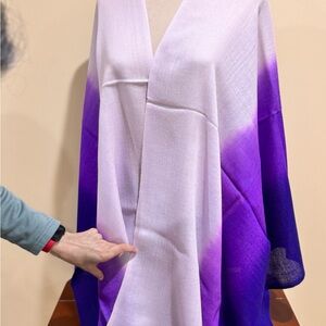 Pashmina - 3 colors tie and dye stole - weaver direct - 83”/30” brand new.